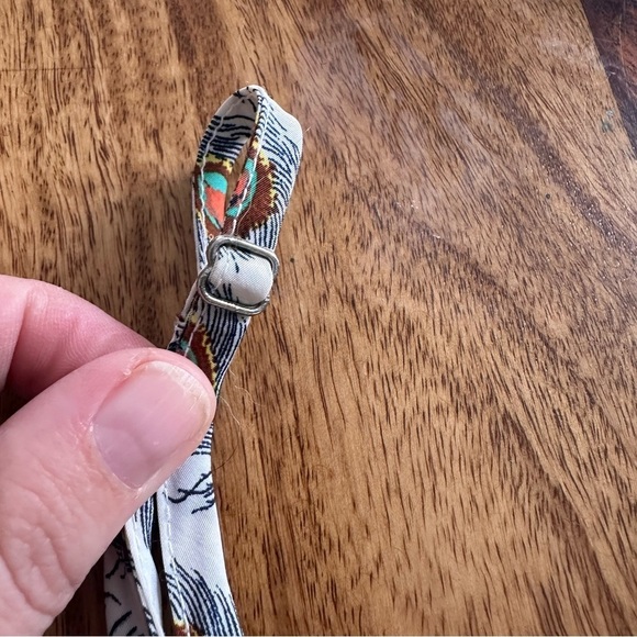 oat+fawn | Peacock Feather Sundress Medium anthropology - Picture 10 of 12